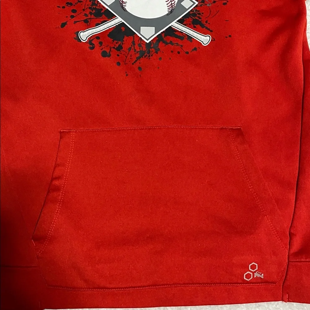 Tekgear boys size XL (18-20) baseball hoodie